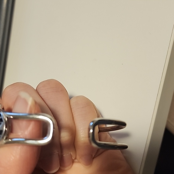 Anne Klein Silver and Black Women's Watch - Picture 3 of 5